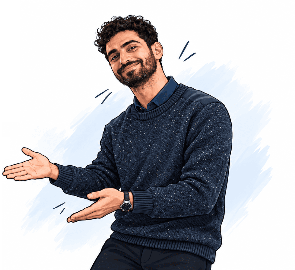 Mouad Belghiti gesturing simplicity and direct engineering solutions